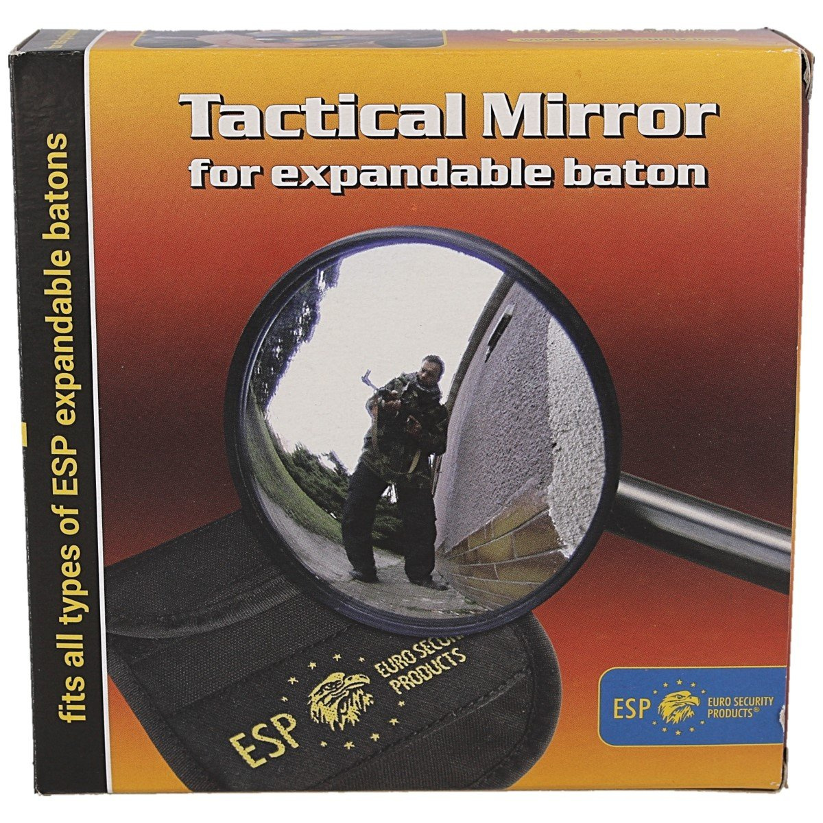 Lusterko taktyczne ESP BMO-02-18 do pałek Bonowi i ASP, Ø71 mm 3 jpg