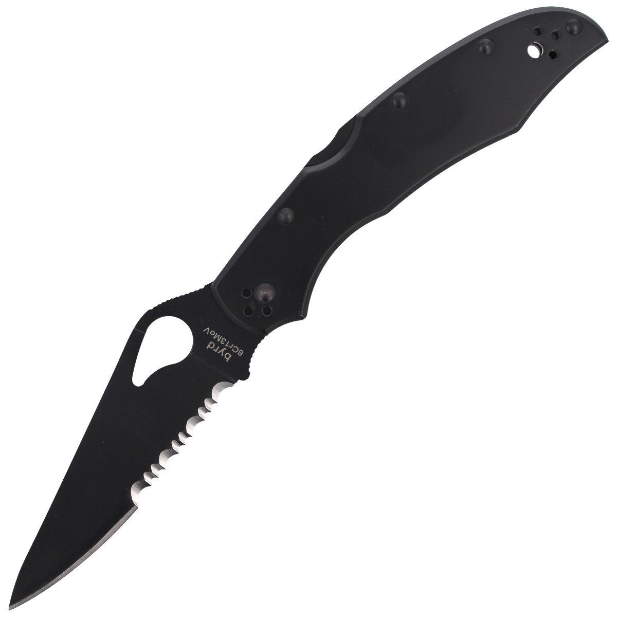 Nóż składany Spyderco Byrd Cara Cara 2 Stainless, Black Blade Combination (BY03BKPS2) 1 jpg