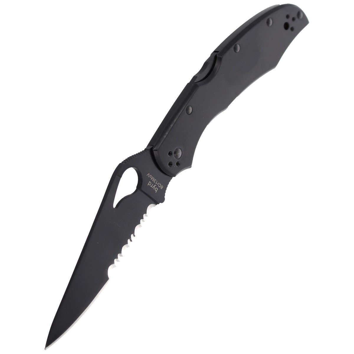 Nóż składany Spyderco Byrd Cara Cara 2 Stainless, Black Blade Combination (BY03BKPS2) 5 jpg