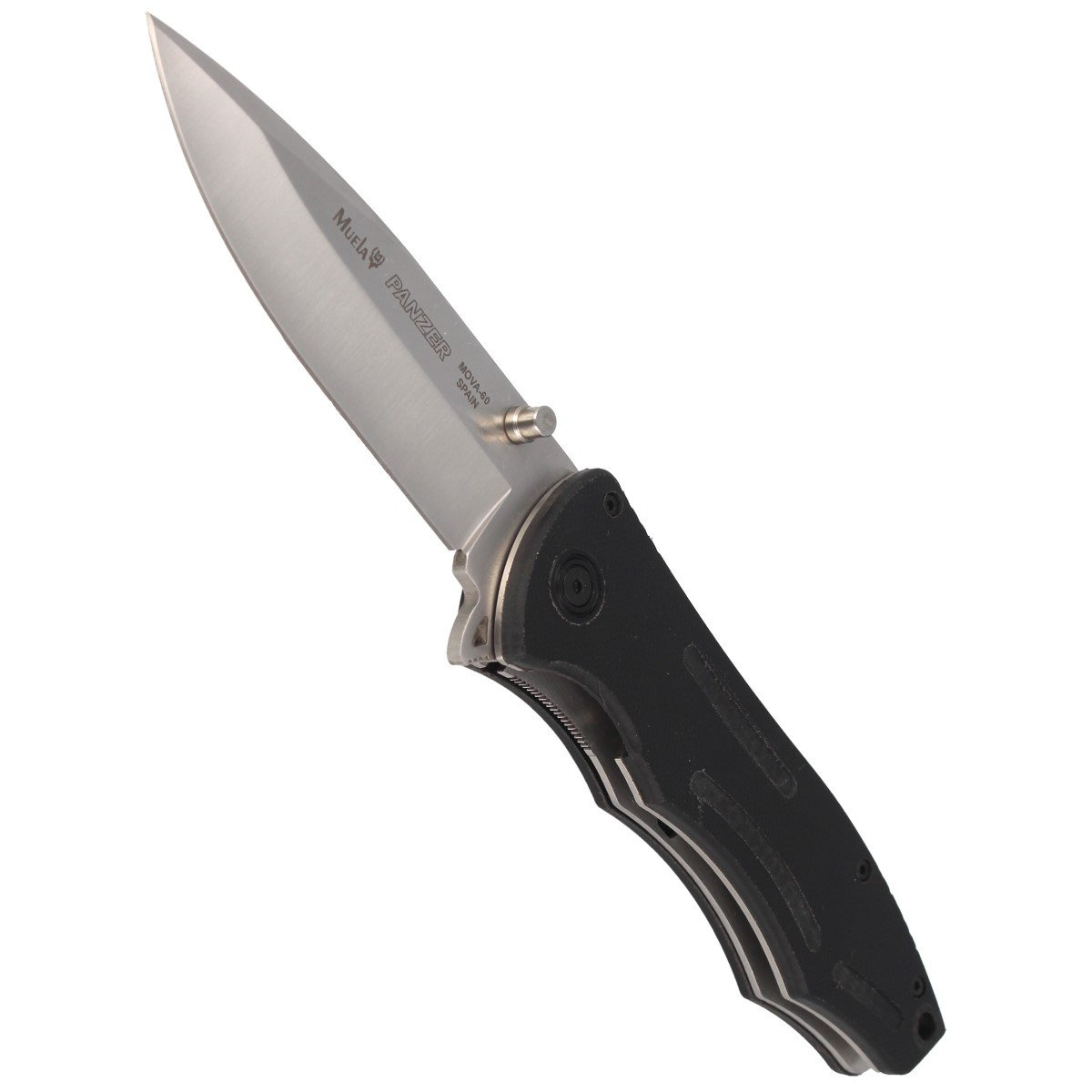 Nóż składany Muela Panzer-10 Black PTB/Fiber Glass, Satin X60CrMoV15 4 jpg
