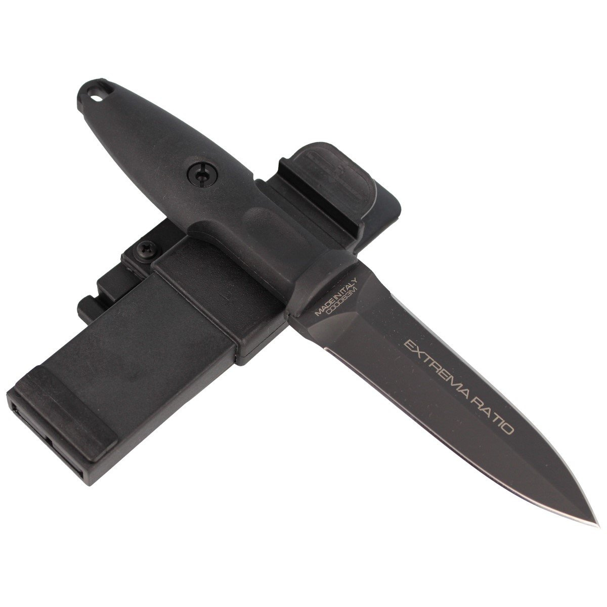 Nóż Extrema Ratio Pugio Black Nylon, Black N690 (04.1000.0314/BLK) 6 jpg