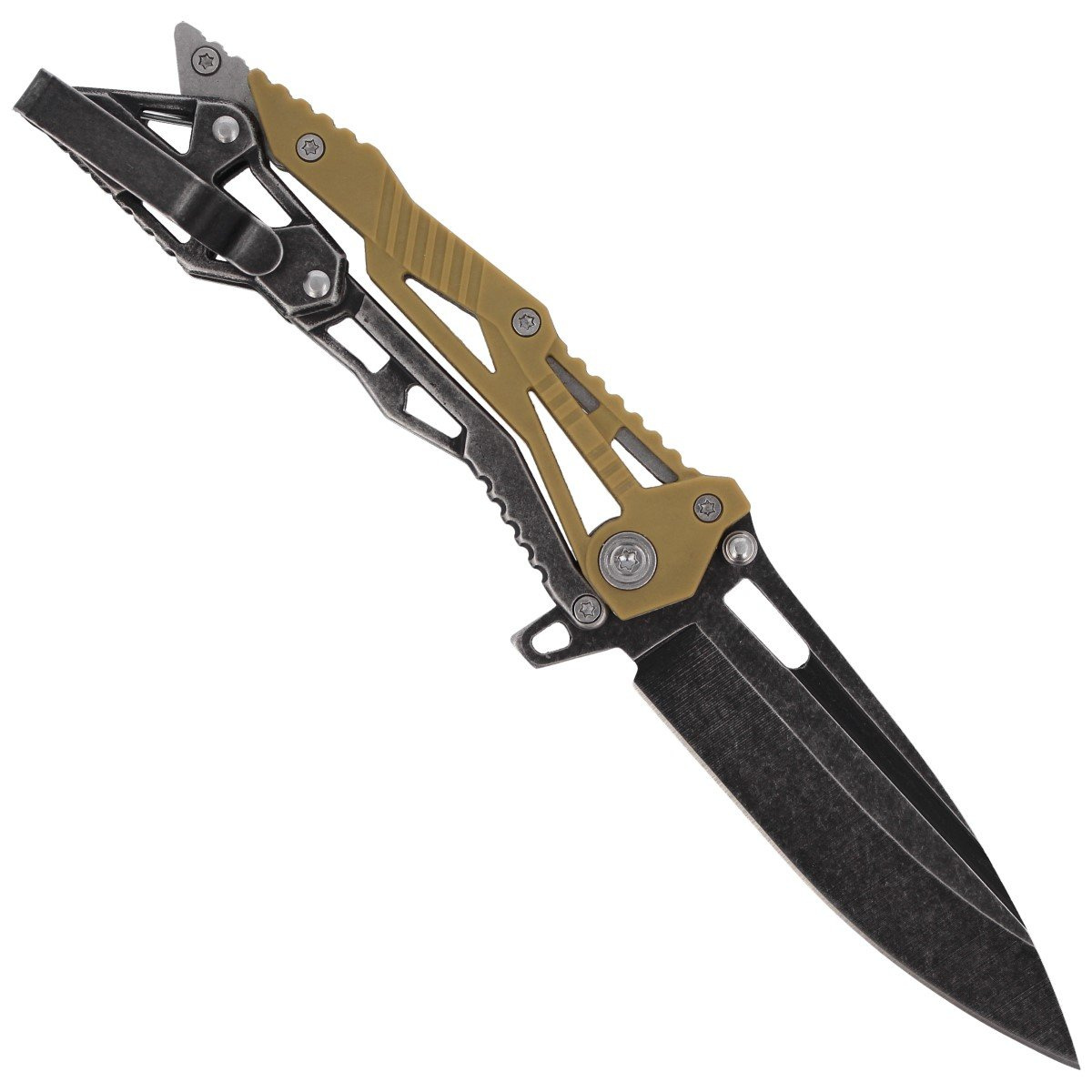 Nóż składany Herbertz CJH Desert G10, Stonewashed 420 (10000339) 3 jpg