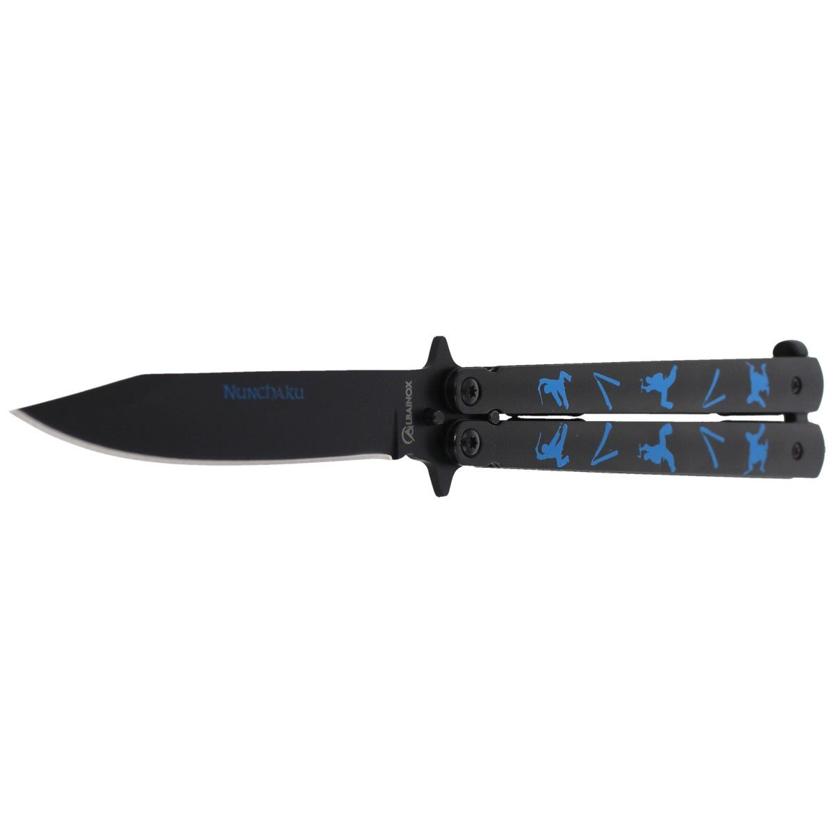 Nóż składany motylek Marinez Albainox Balisong Nunchaku (36240) 2 jpg