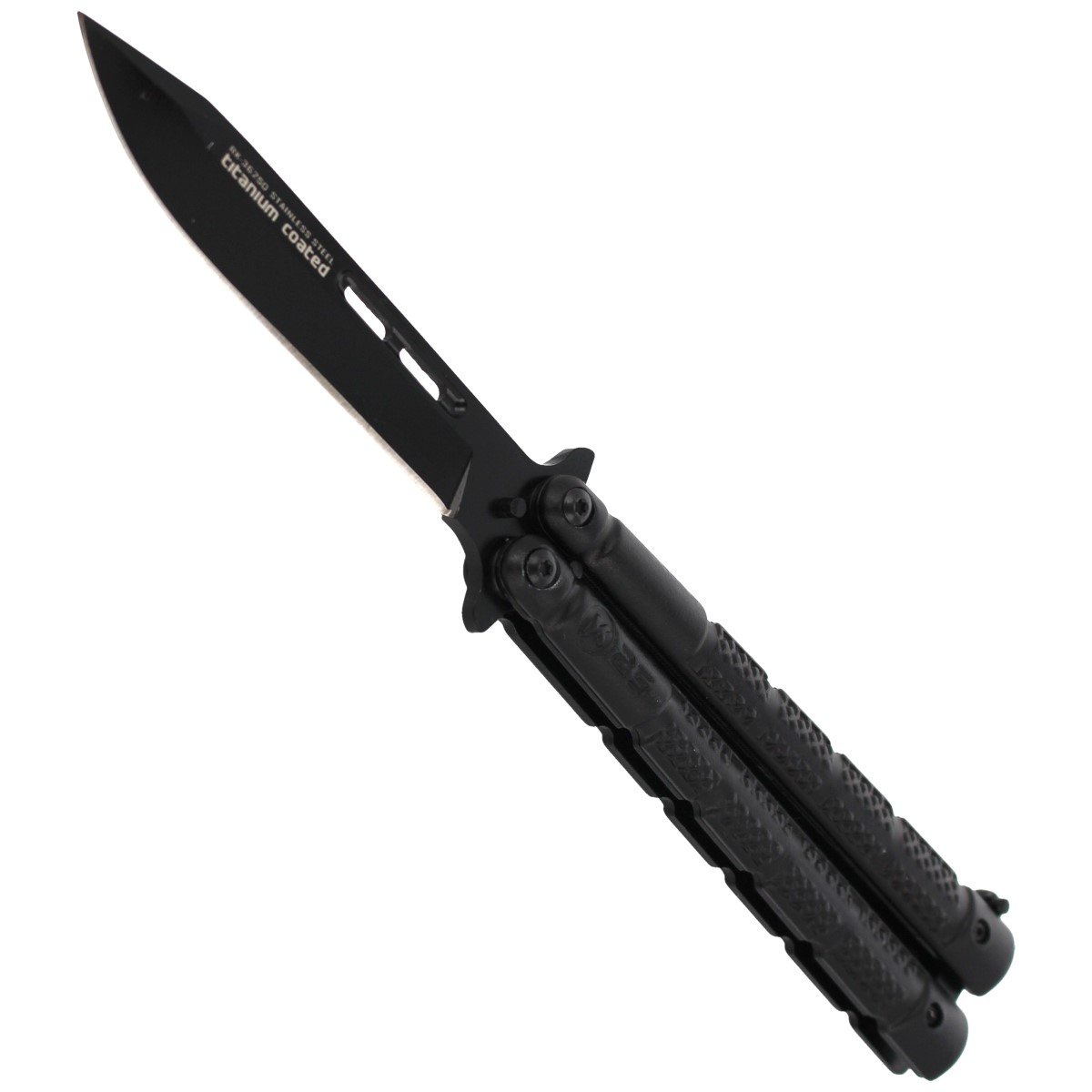 Nóż składany motylek K25 / RUI Balisong Titanium Coated (36250) 6 jpg