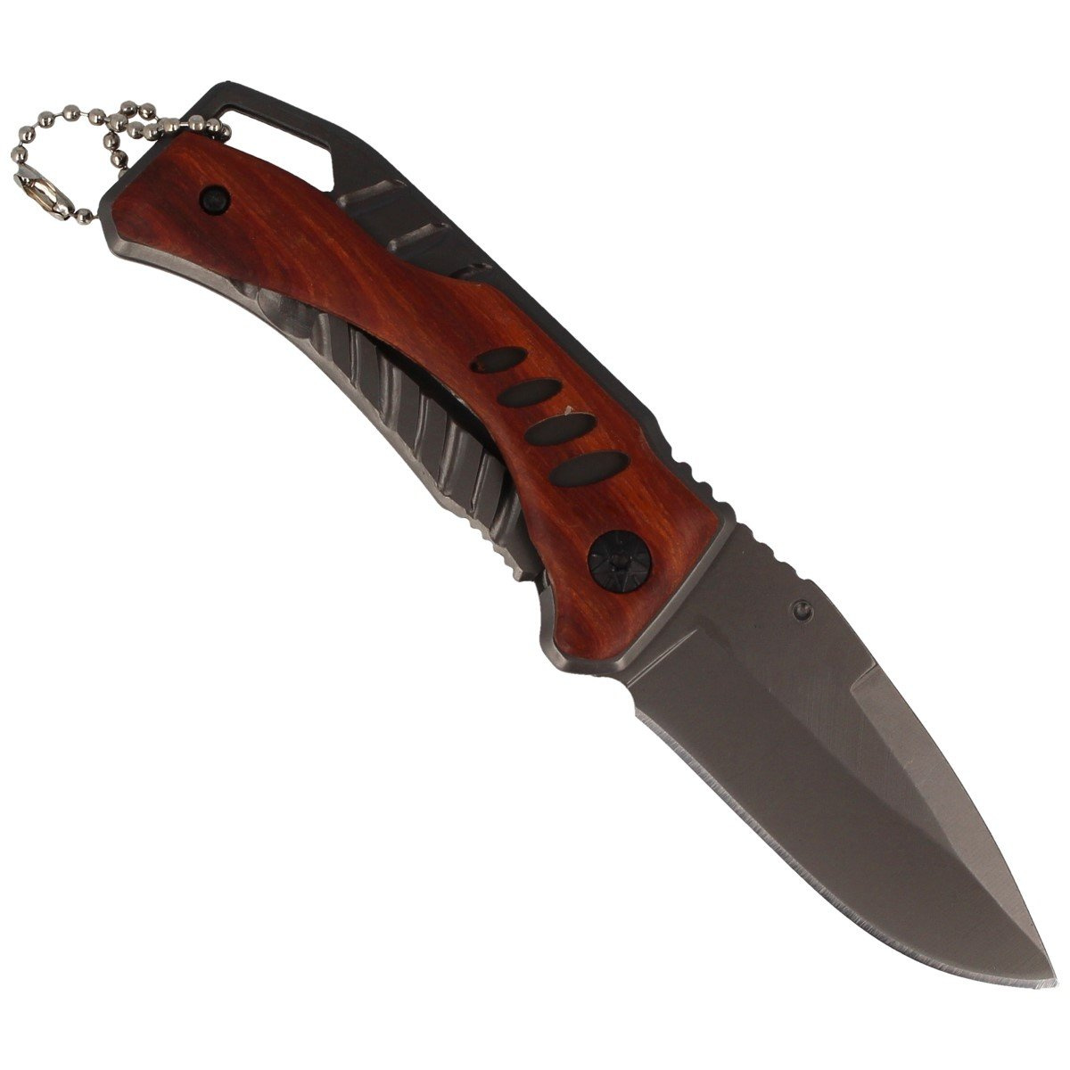 Nóż składany Herbertz Solingen Cocobolo Wood, Titanium Coated (582909) 3 jpg