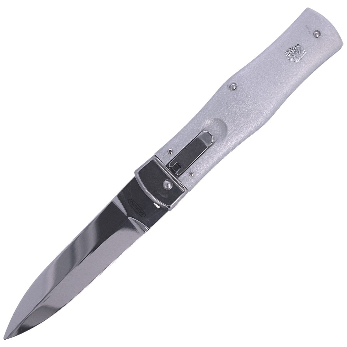 Nóż sprężynowy Mikov Predator ABS, Klips (241-NH-1/N GREY) 1 jpg