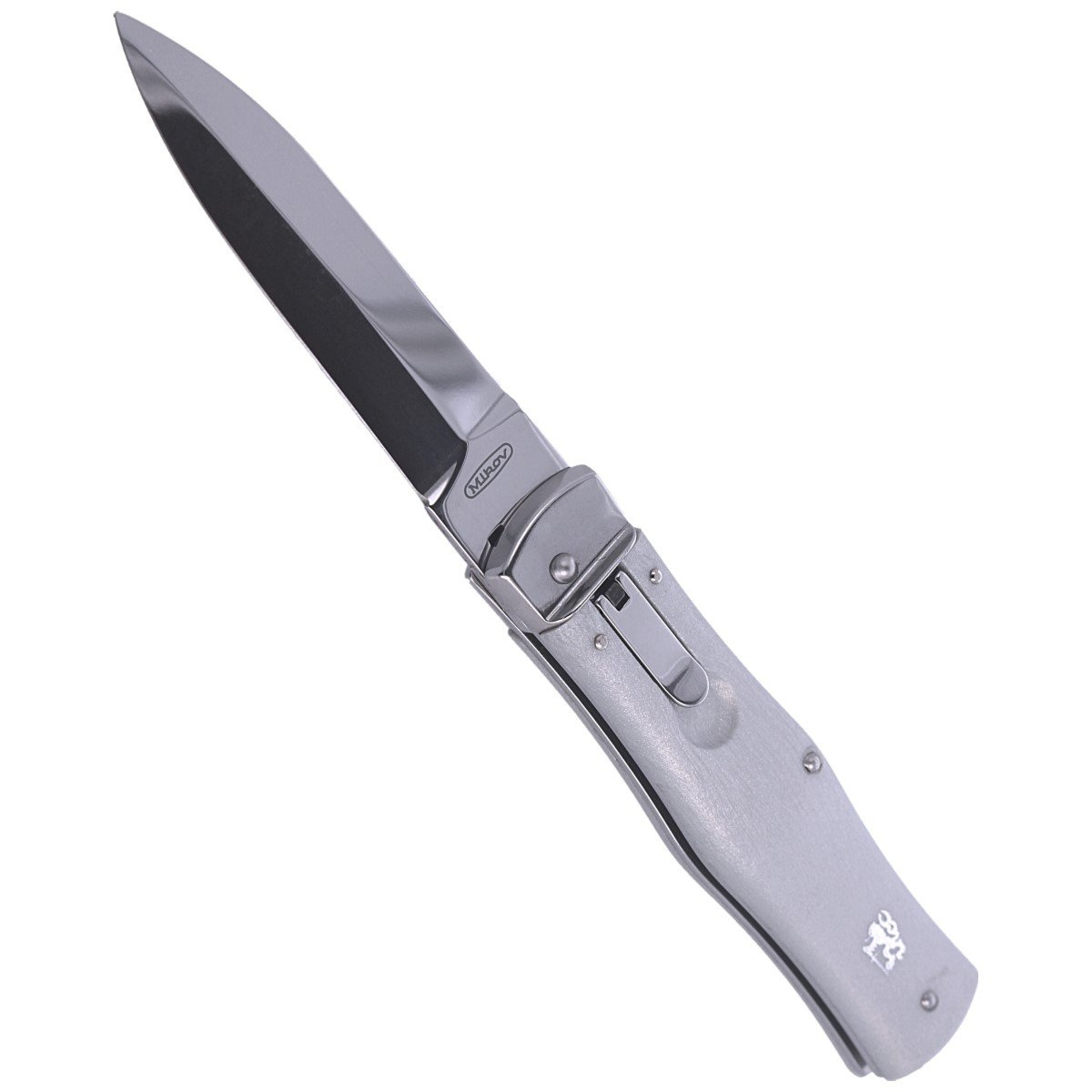 Nóż sprężynowy Mikov Predator ABS, Klips (241-NH-1/N GREY) 4 jpg