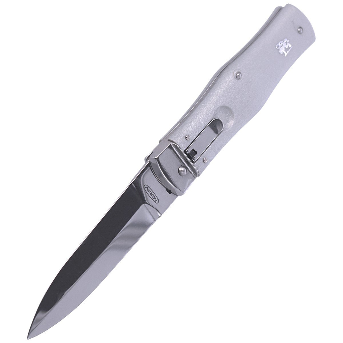 Nóż sprężynowy Mikov Predator ABS, Klips (241-NH-1/N GREY) 5 jpg