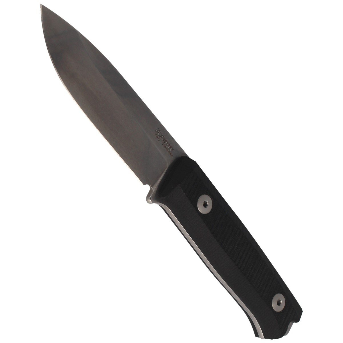 Nóż LionSteel Bushcraft G10 Black, Stone Washed (B40 GBK) 7 jpg