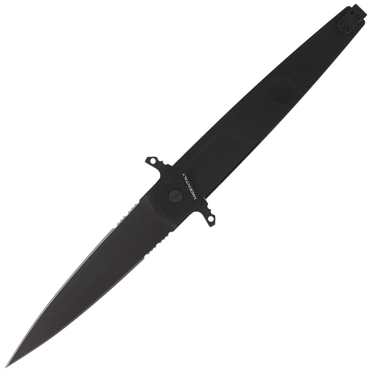 Nóż składany Extrema Ratio BD4 Contractor Black Aluminium, Black MIL-C N690 (04.1000.0498/BLK) 1 jpg