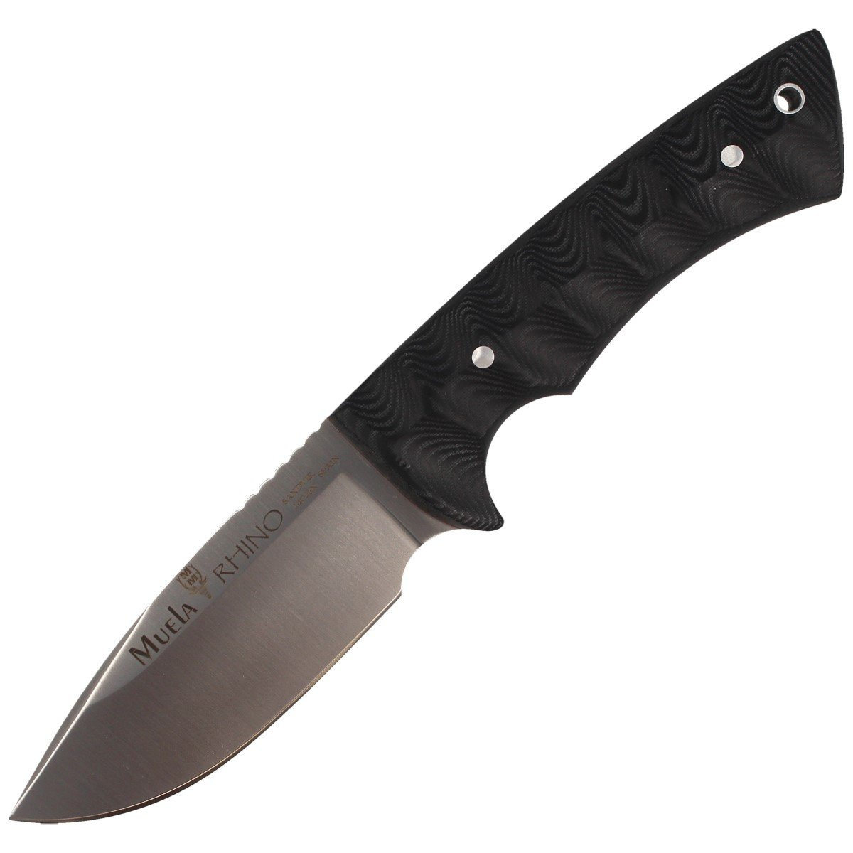 Nóż Muela Full Tang 3D Black Micarta 100mm (RHINO-10SV.M) 1 jpg