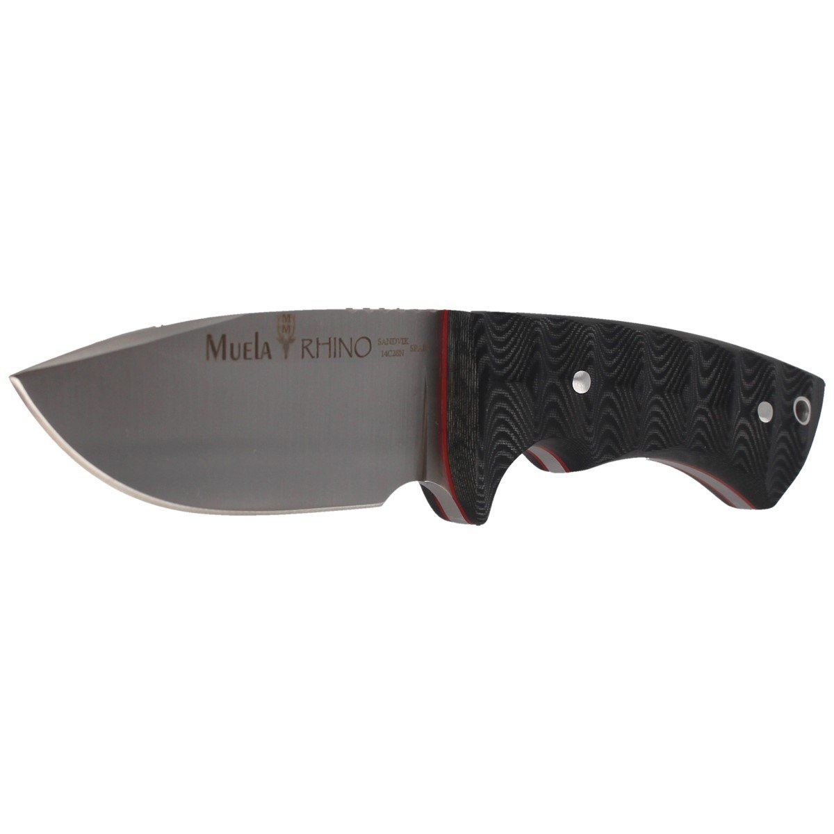 Nóż Muela Full Tang 3D Black Micarta 100mm (RHINO-10SV.M) 2 jpg