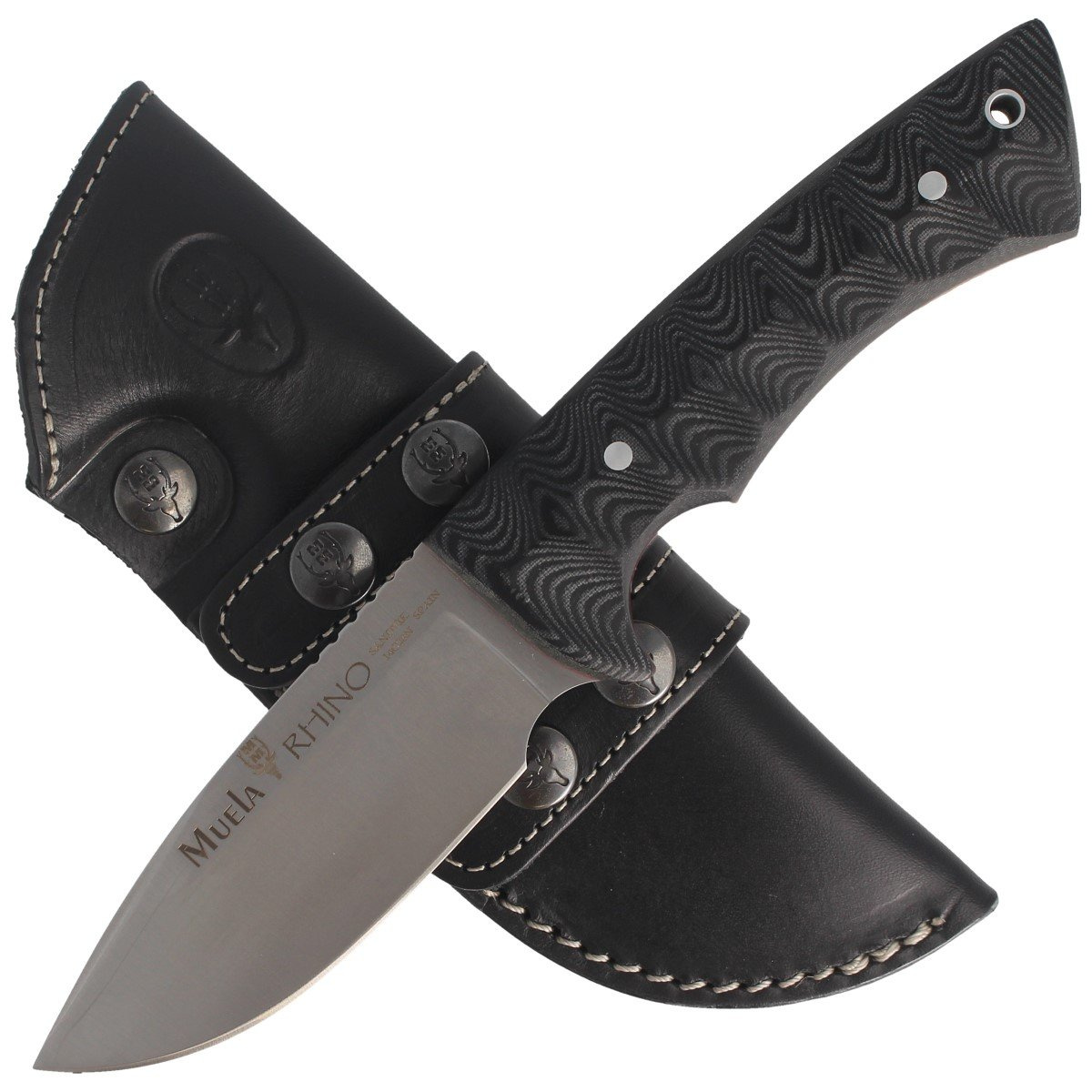 Nóż Muela Full Tang 3D Black Micarta 100mm (RHINO-10SV.M) 4 jpg