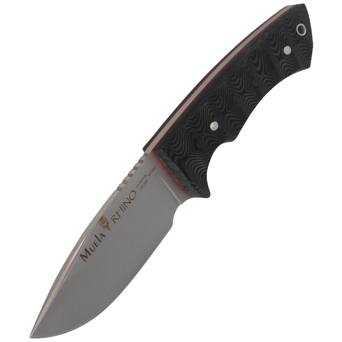 Nóż Muela Full Tang 3D Black Micarta 100mm (RHINO-10SV.M) 6 jpg