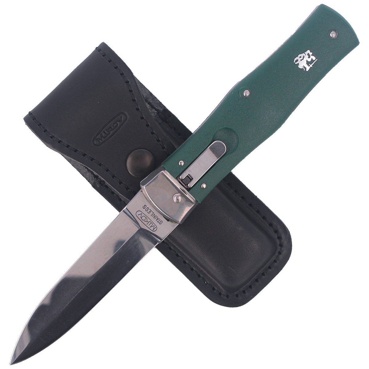 Nóż sprężynowy Mikov Predator ABS (241-NH-1/KP GREEN) 4 jpg