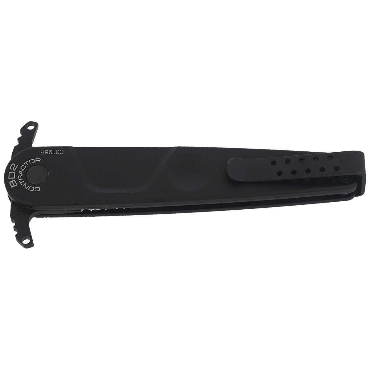 Nóż składany Extrema Ratio BD2 Contractor Black Aluminium, Black MIL-C N690 (04.1000.0229/BLK) 7 jpg