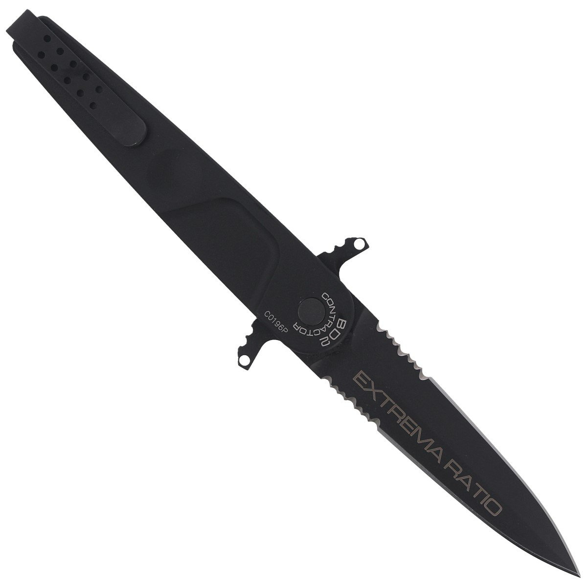 Nóż składany Extrema Ratio BD2 Contractor Black Aluminium, Black MIL-C N690 (04.1000.0229/BLK) 3 jpg