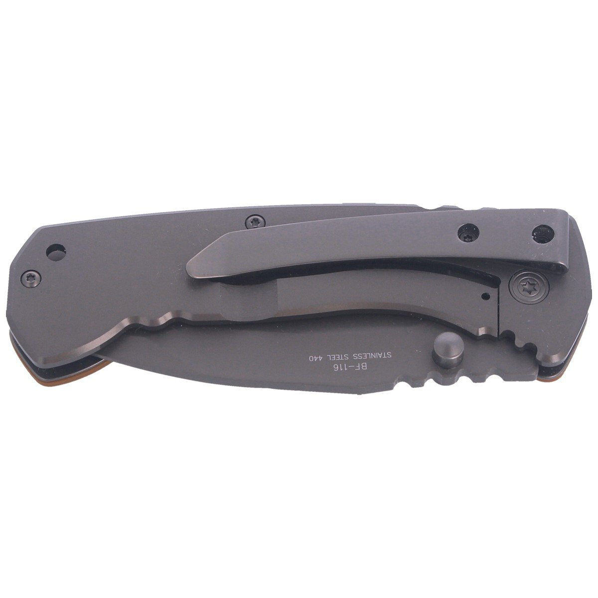 Nóż składany BlackFox Drop Point Frame Lock 85 mm 7 jpg