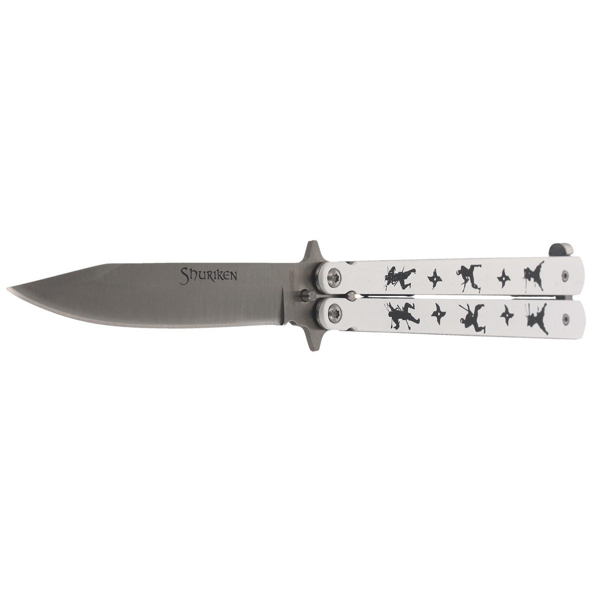 Nóż motylek Martinez Albainox Balisong Ninja Shuriken (36241) 3 jpg
