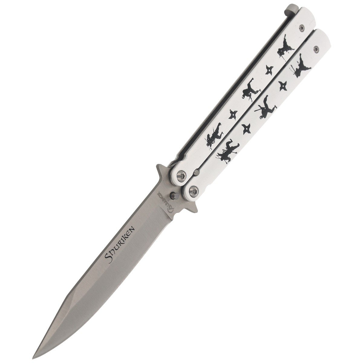 Nóż motylek Martinez Albainox Balisong Ninja Shuriken (36241) 6 jpg