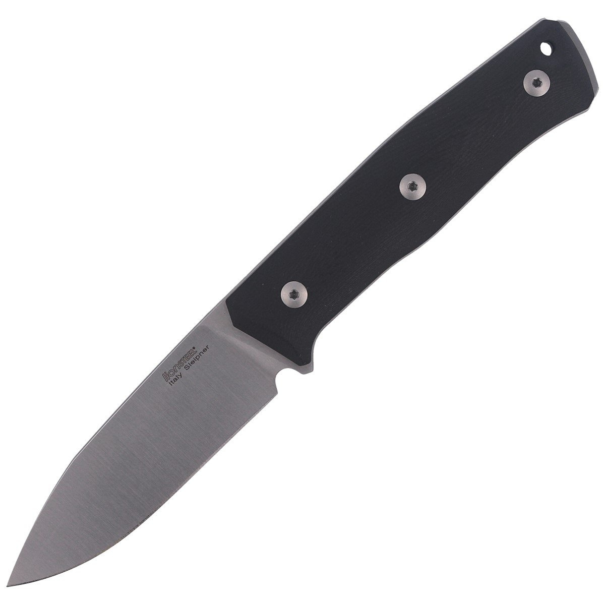 Nóż LionSteel Bushcraft G10 Black, Satin Blade (B35 GBK) 1 jpg