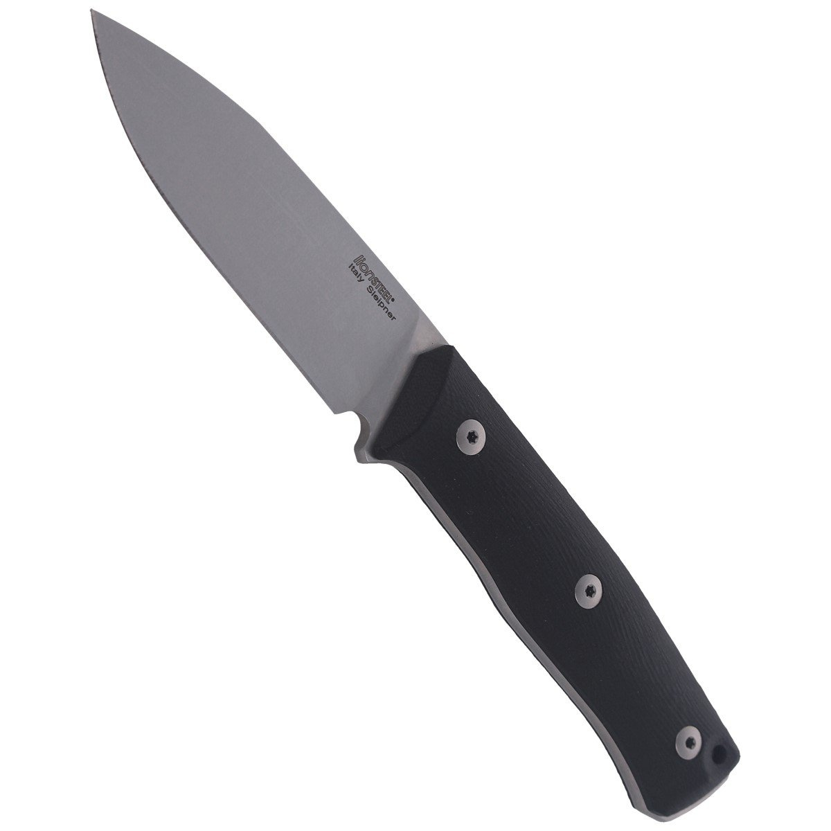 Nóż LionSteel Bushcraft G10 Black, Satin Blade (B35 GBK) 5 jpg