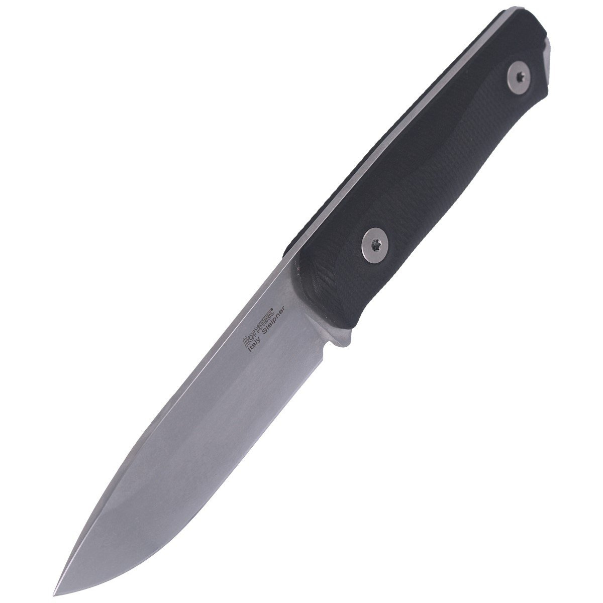 Nóż LionSteel Bushcraft Black G10, Stone Washed Sleipner by Molletta (B41 GBK) 8 jpg