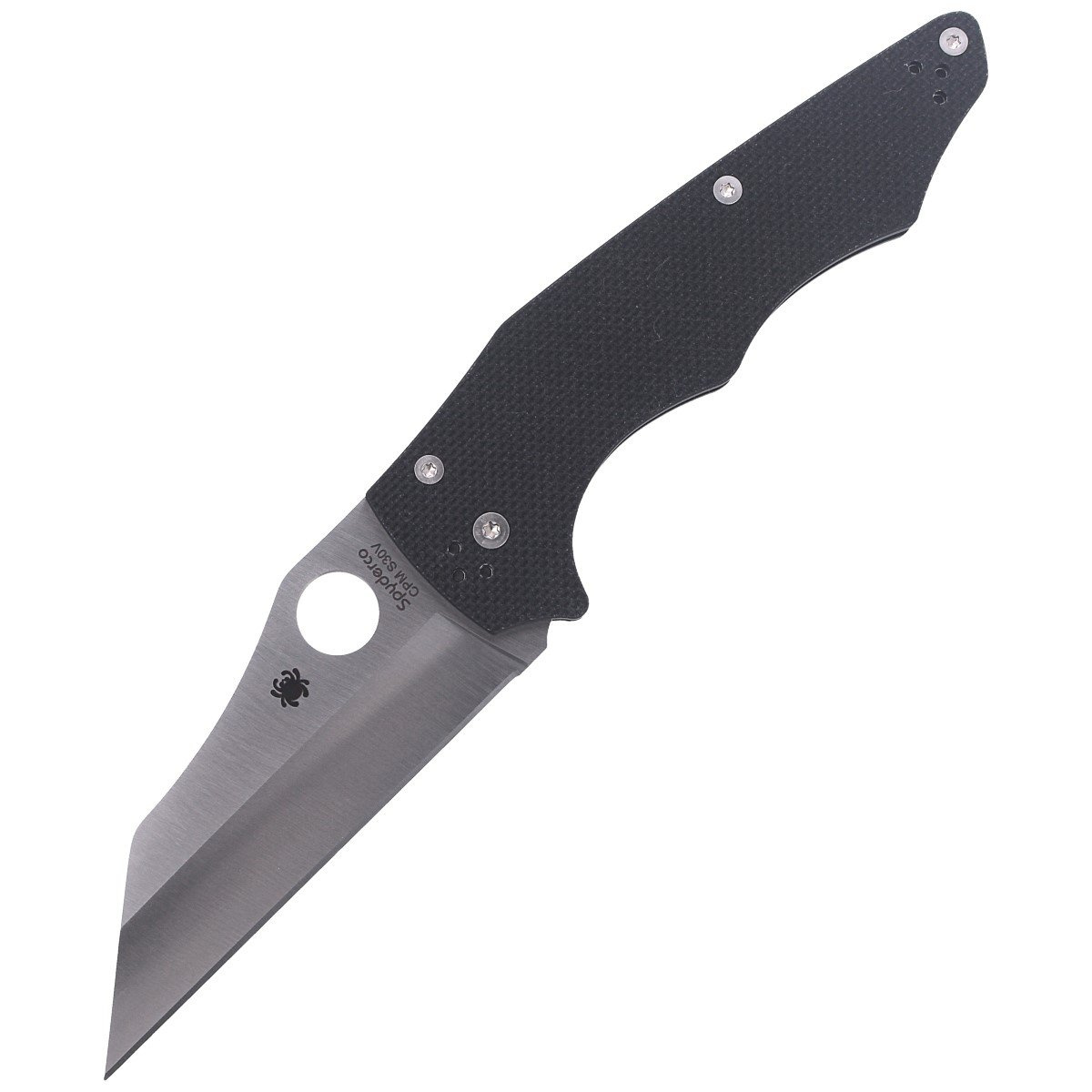 Nóż składany Spyderco YoJumbo Black G10, Satin CPM S30V by Michael Janich (C253GP) 1 jpg