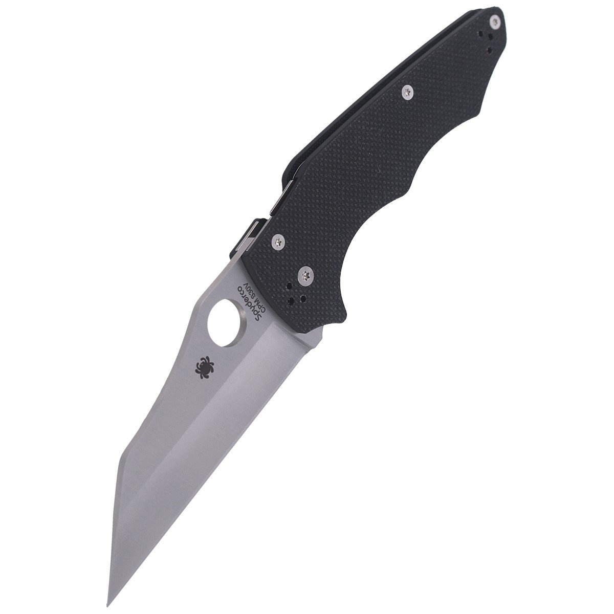 Nóż składany Spyderco YoJumbo Black G10, Satin CPM S30V by Michael Janich (C253GP) 6 jpg