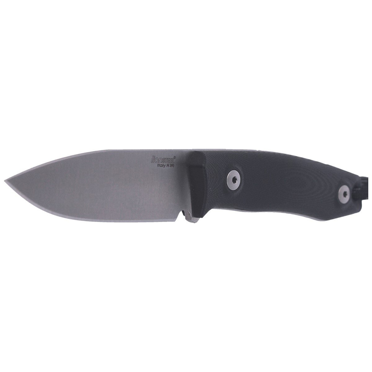 Nóż LionSteel Bushcraft G10 Black, Satin Blade (M1 GBK) 2 jpg