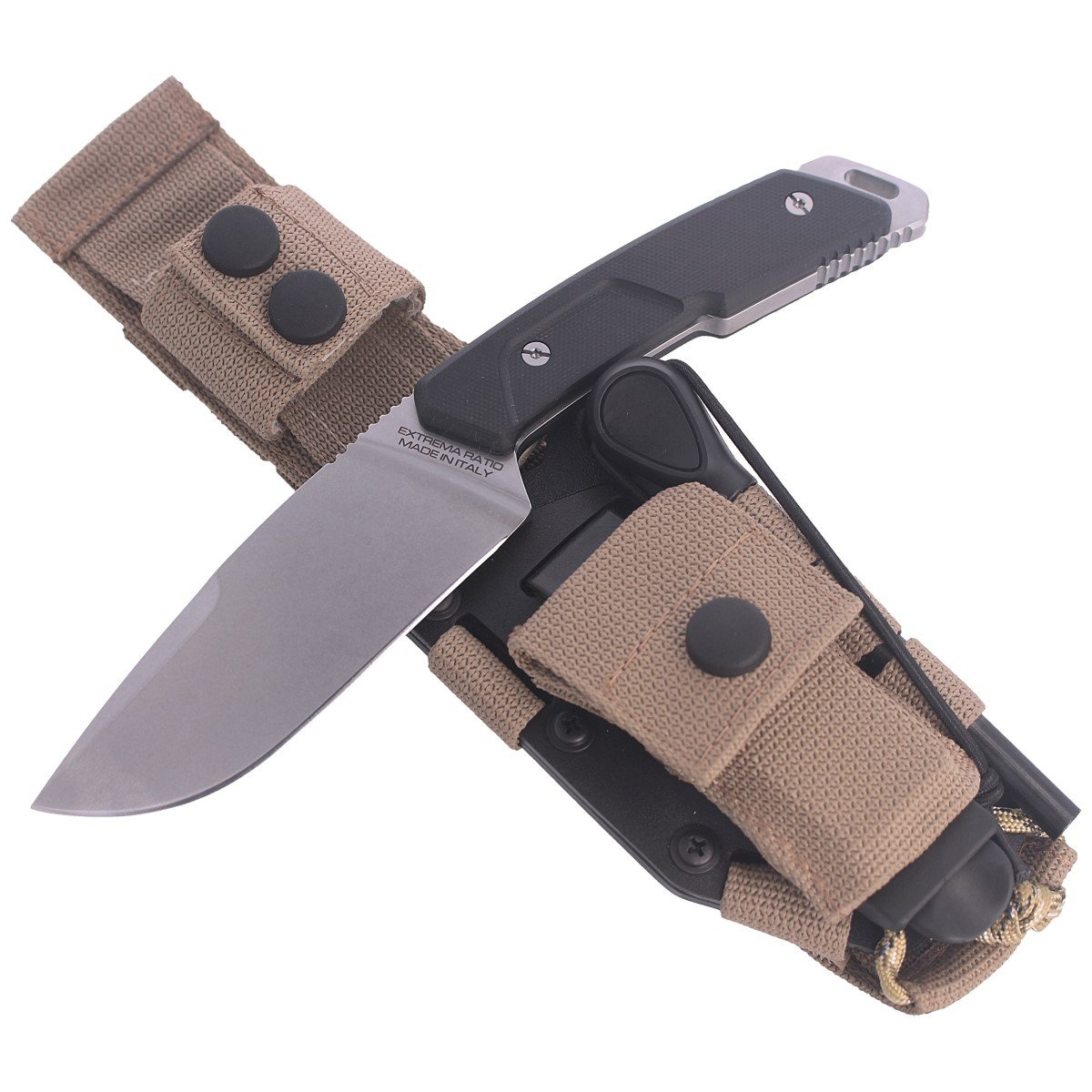 Nóż Extrema Ratio Sethlans Black G10, Stone Washed N690 by Daniele Dal Canto (04.1000.0463/SW/DW) 4 jpg