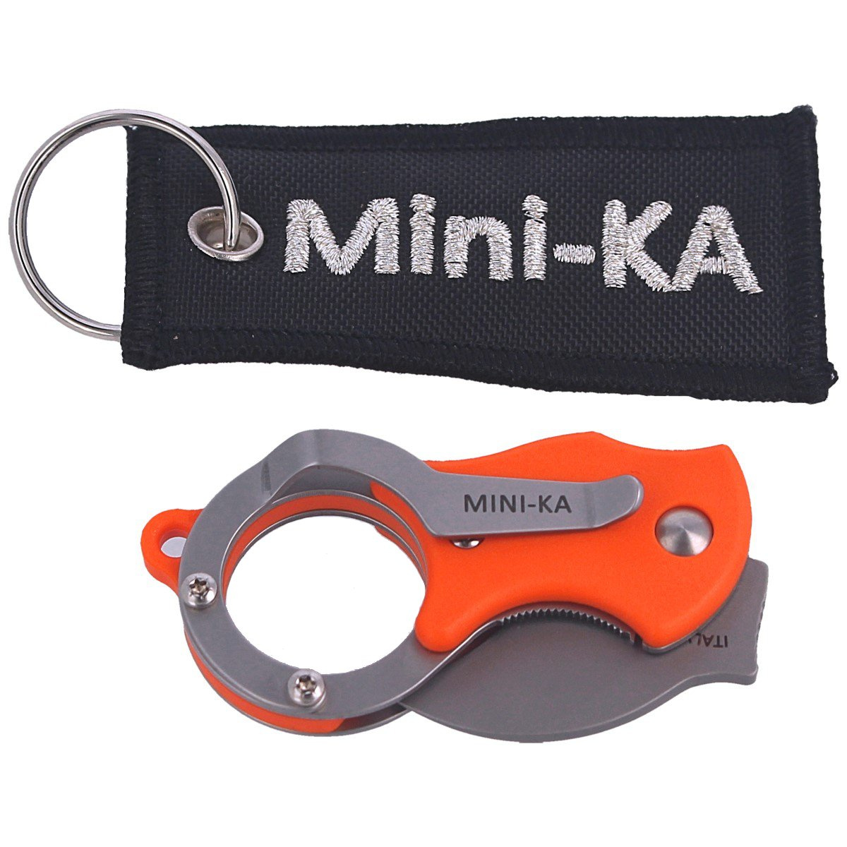 Nóż składany FOX Karambit Mini-KA FRN Orange, Bead Blasted (FX-535 O) 2 jpg