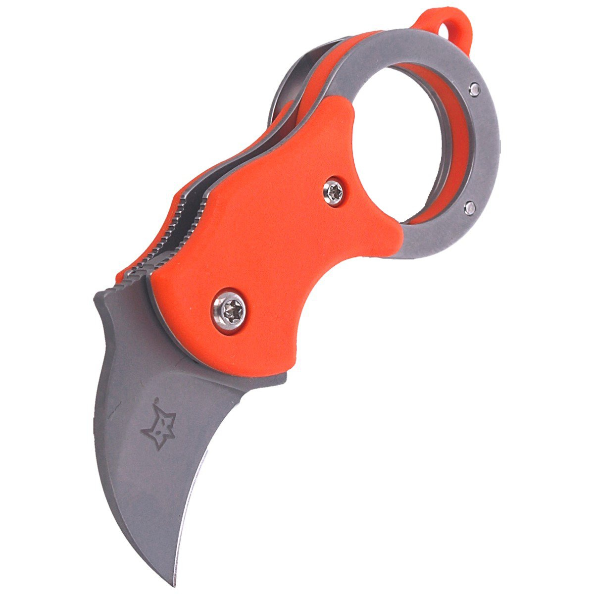 Nóż składany FOX Karambit Mini-KA FRN Orange, Bead Blasted (FX-535 O) 5 jpg