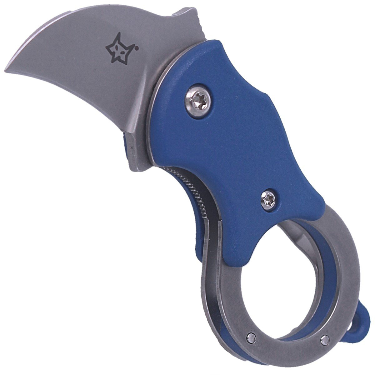 Nóż składany FOX Karambit Mini-KA FRN Blue, Bead Blasted (FX-535 BL) 5 jpg