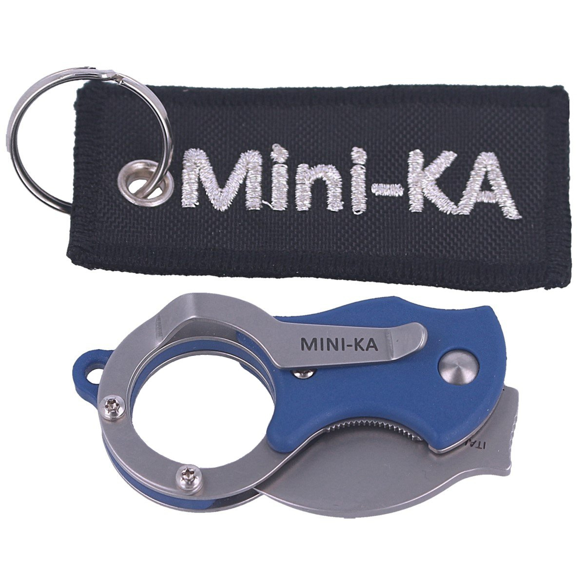 Nóż składany FOX Karambit Mini-KA FRN Blue, Bead Blasted (FX-535 BL) 8 jpg