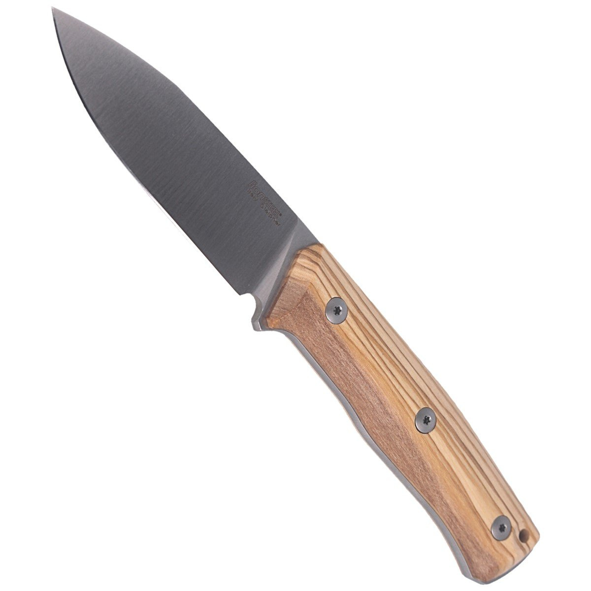 Nóż LionSteel Bushcraft Olive Wood, Satin Blade (B35 UL) 5 jpg