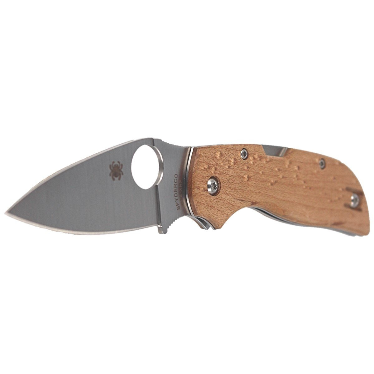 Nóż składany Spyderco Chaparral Birdseye Maple Plain (C152WDP) 2 jpg