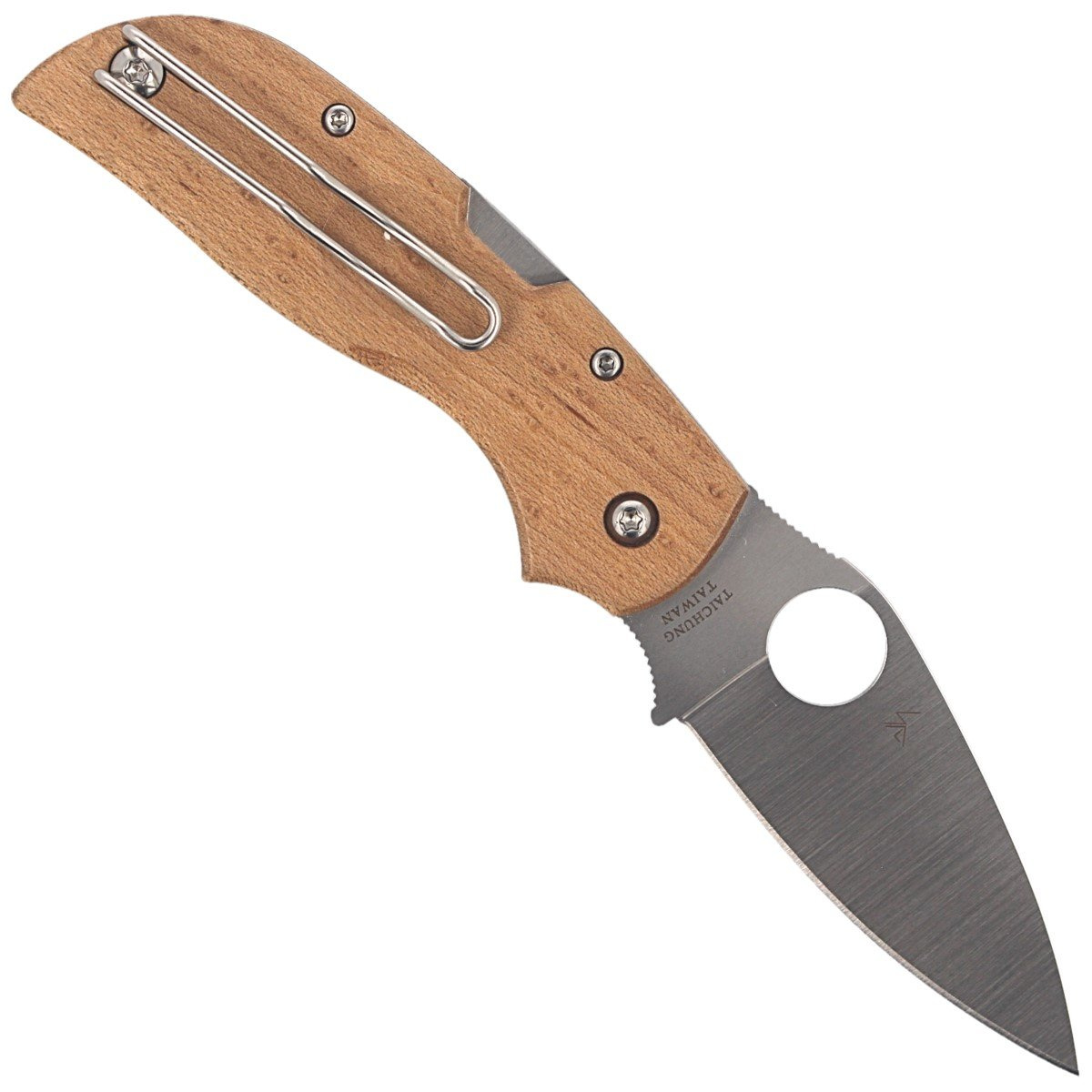 Nóż składany Spyderco Chaparral Birdseye Maple Plain (C152WDP) 3 jpg