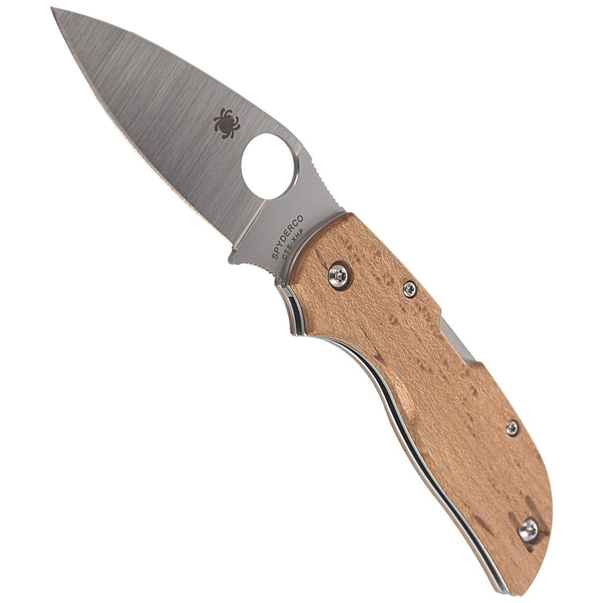 Nóż składany Spyderco Chaparral Birdseye Maple Plain (C152WDP) 4 jpg