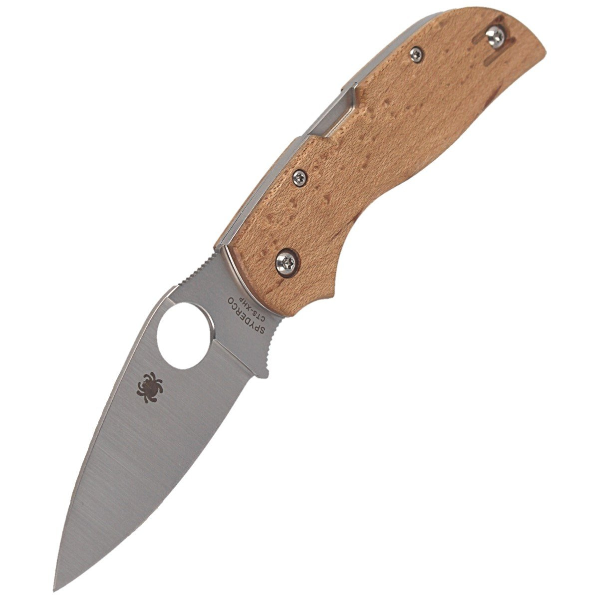 Nóż składany Spyderco Chaparral Birdseye Maple Plain (C152WDP) 5 jpg
