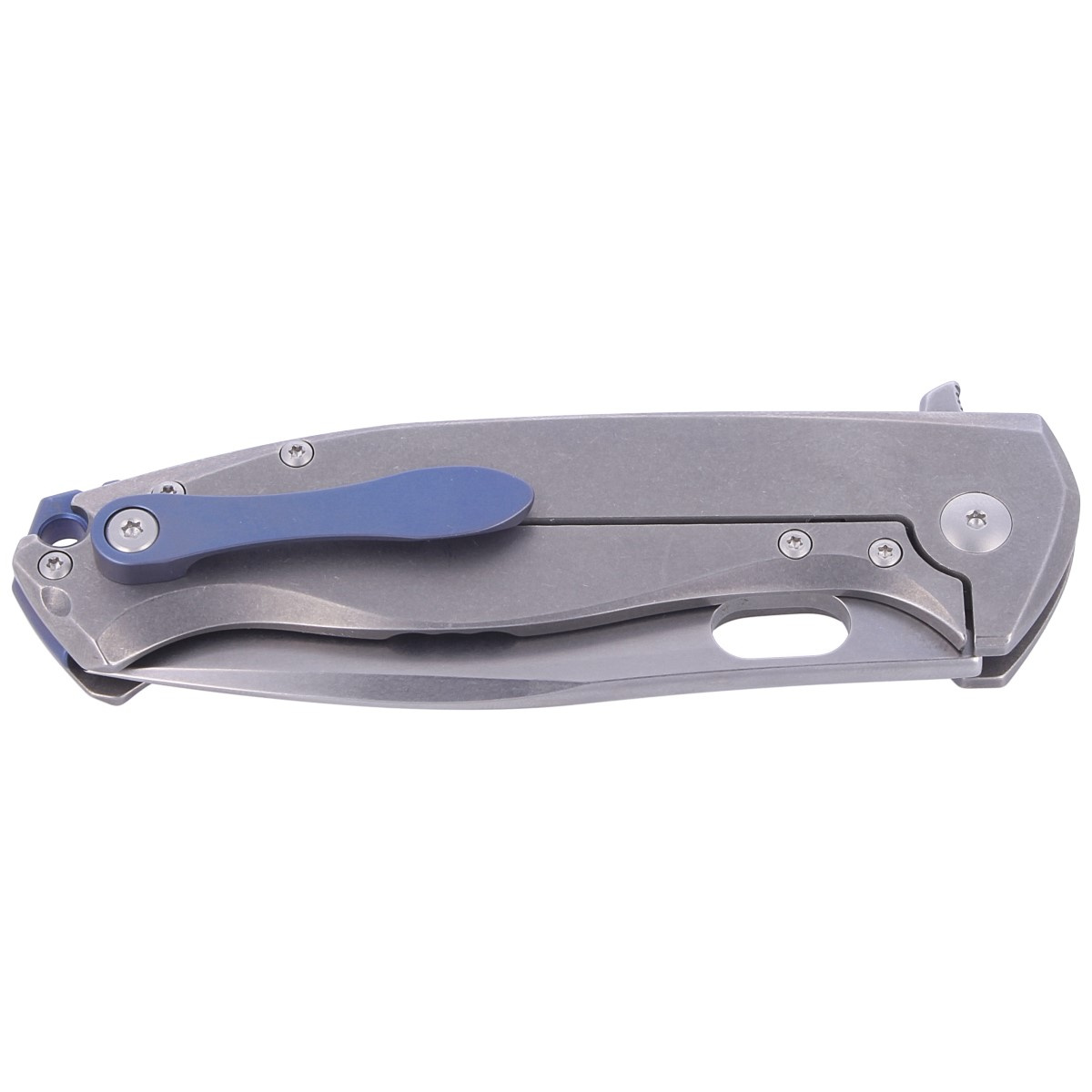 Nóż składany Viper Fortis Stonewashed Titanium, Stonewashed M390 by Jesper Voxnæs (V5952TI) 2 jpg