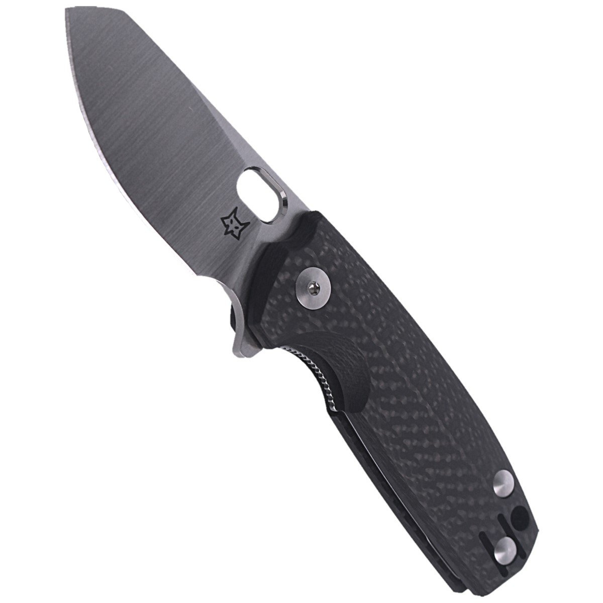 Nóż składany Fox Baby Core Carbon Fiber, Satin M390 by Jesper Voxnæs (FX-608 CF) 5 jpg
