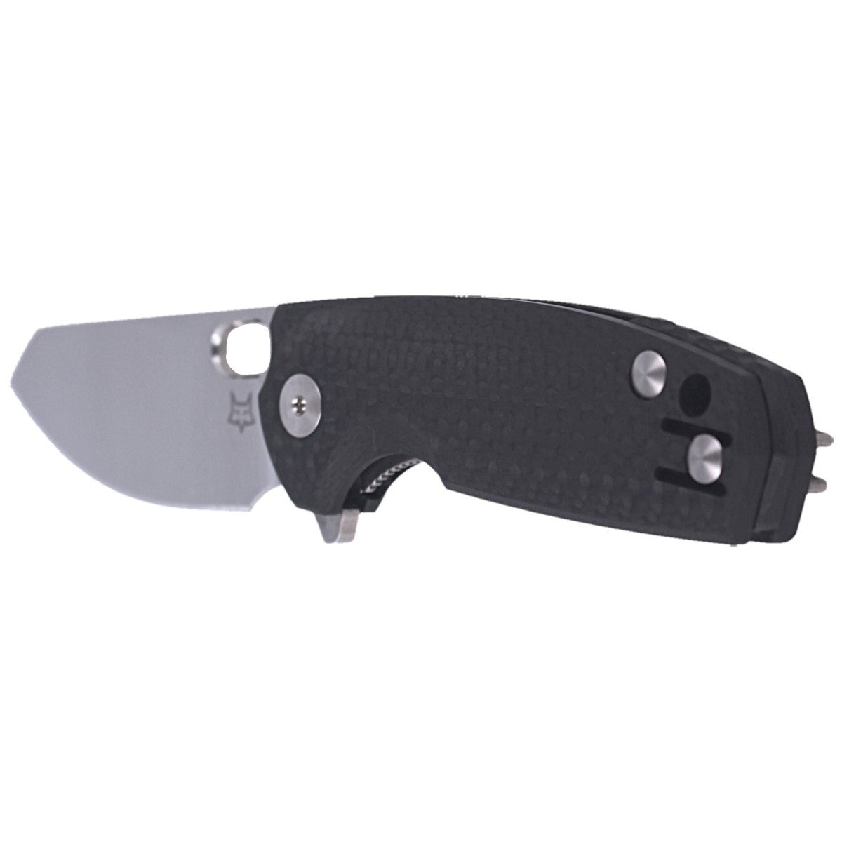 Nóż składany Fox Baby Core Carbon Fiber, Satin M390 by Jesper Voxnæs (FX-608 CF) 6 jpg