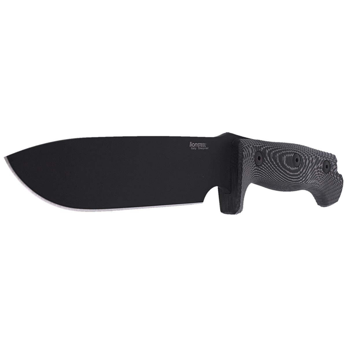 Nóż LionSteel Black Micarta, Black Blade (M7 MB) 2 jpg
