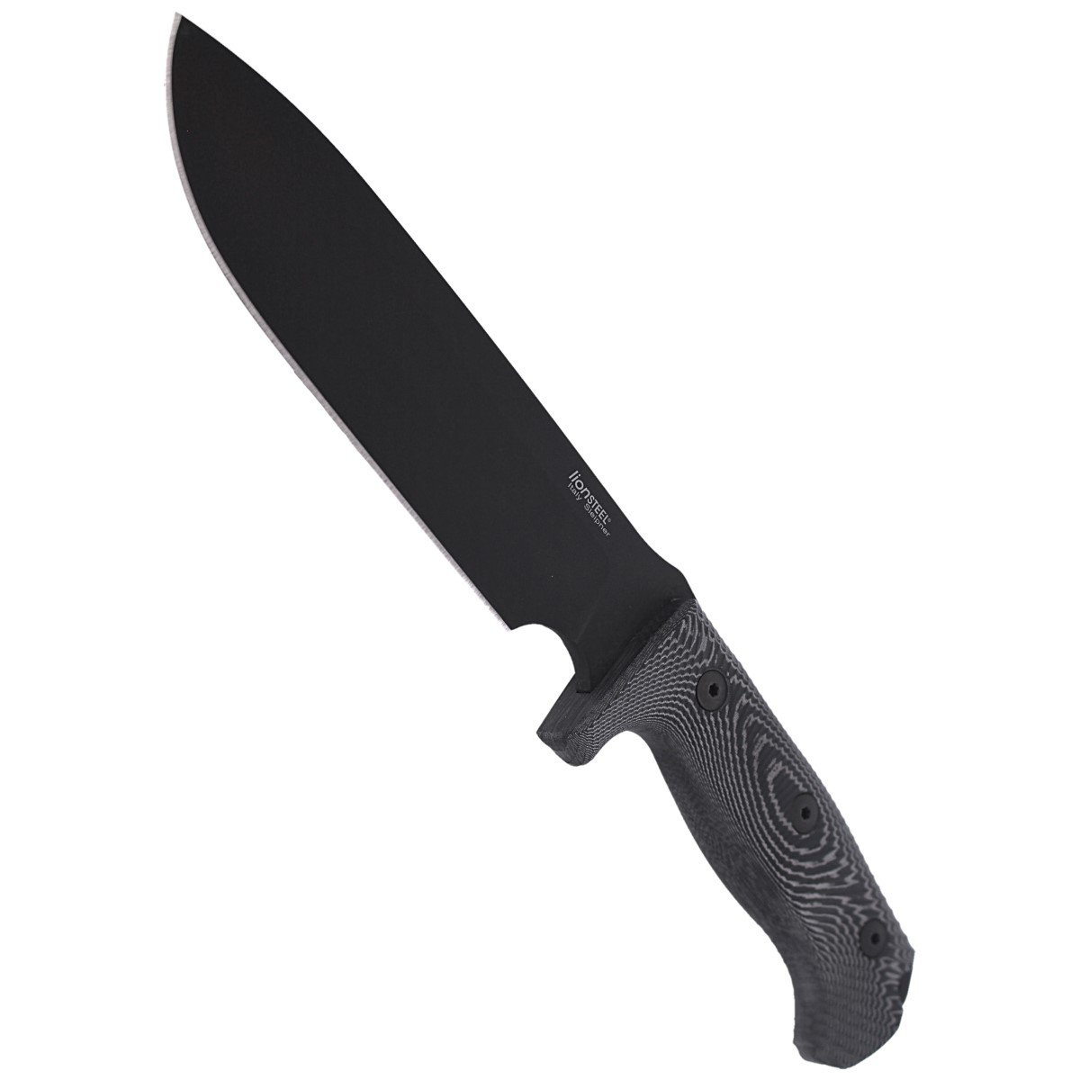 Nóż LionSteel Black Micarta, Black Blade (M7 MB) 8 jpg