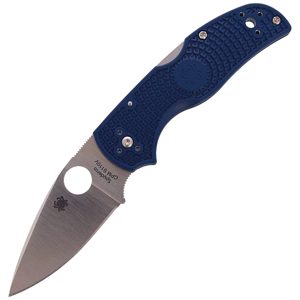 Nóż składany Spyderco Native 5 Dark Blue FRN, Satin CPM S110V by Sal Glesser (C41PDBL5) 1 jpg