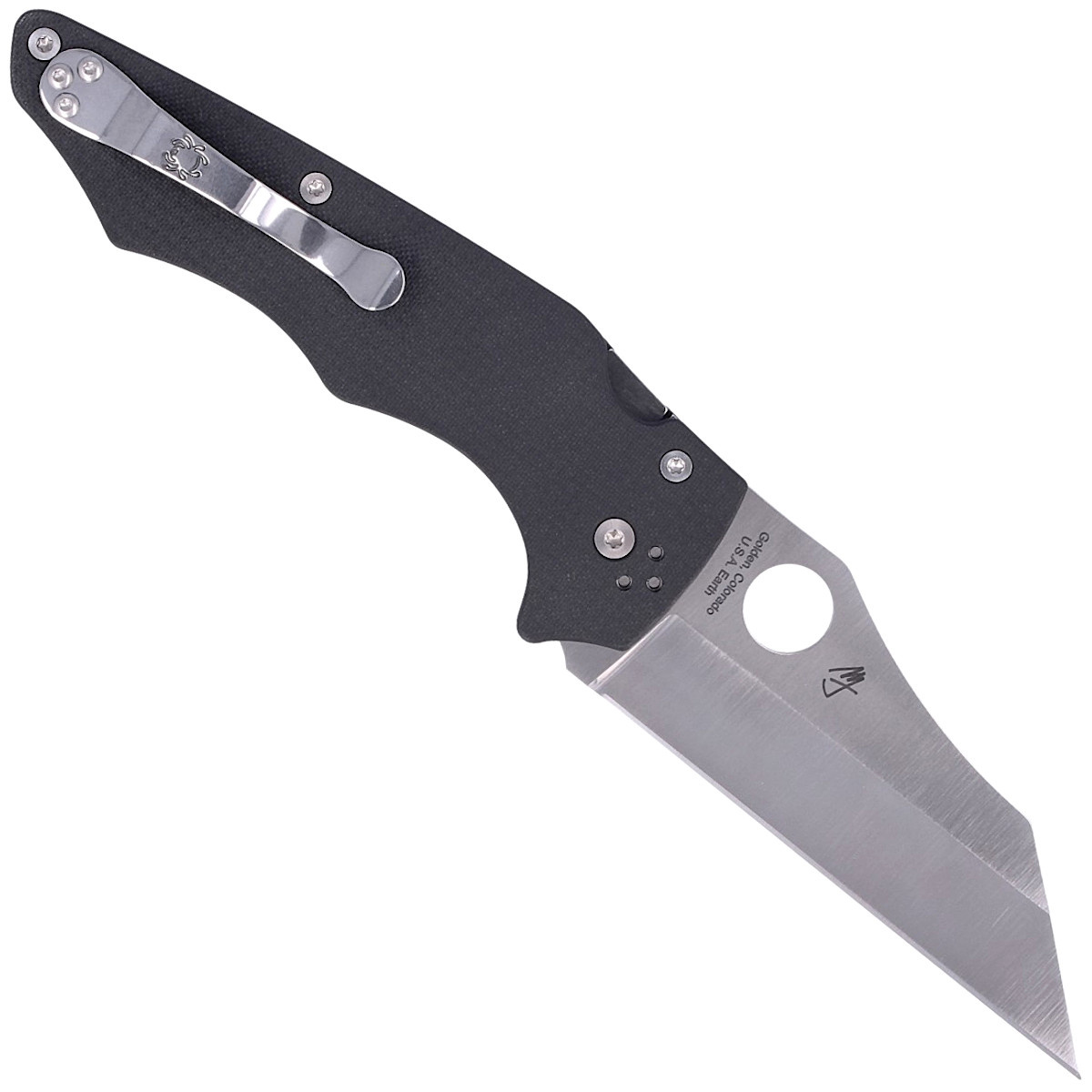 Nóż składany Spyderco YoJumbo Carbon Fiber CPM S90V Sprint Run (C253CFP) 3 jpg