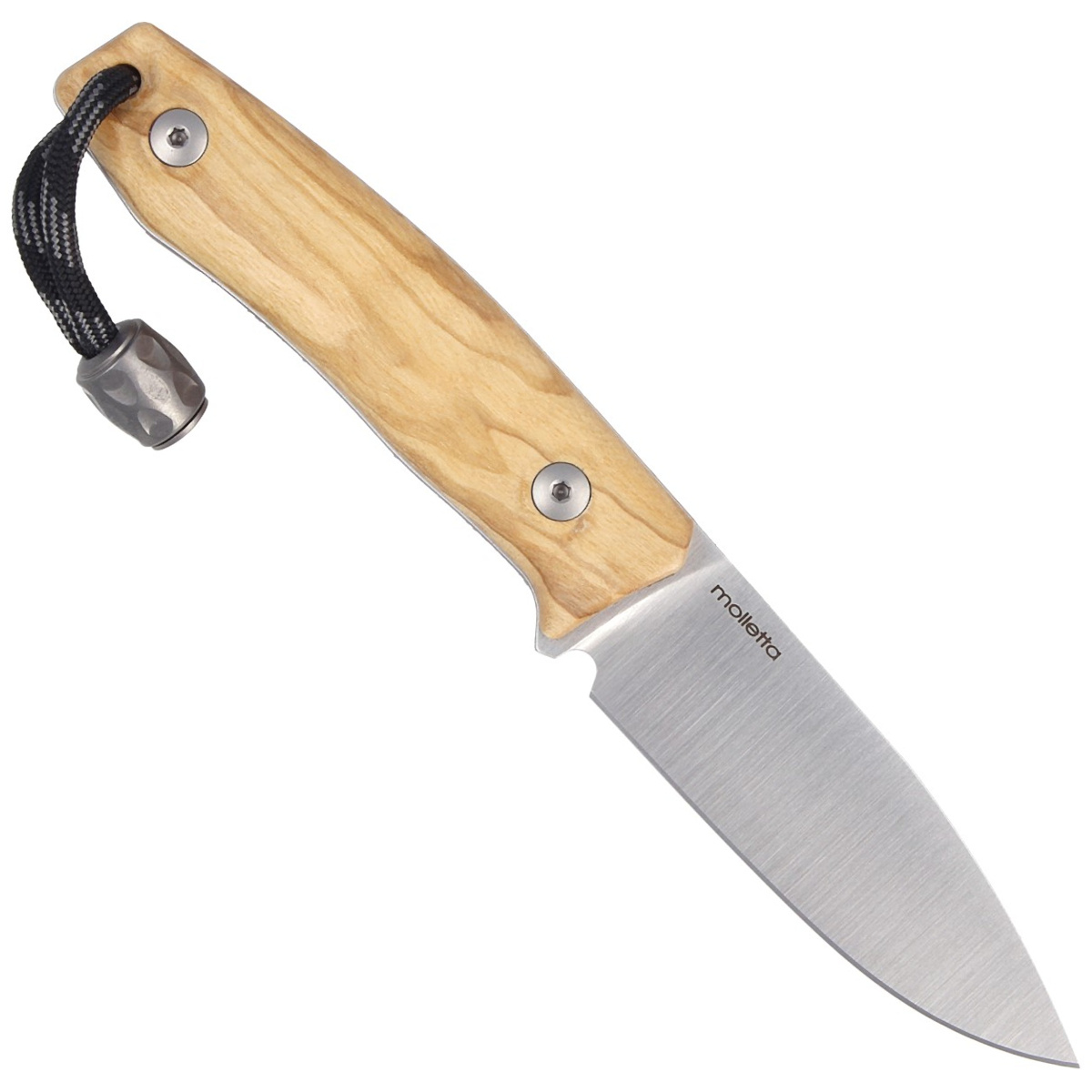 Nóż LionSteel Bushcraft Olive Wood, Satin Blade (M1 UL) 3 jpg