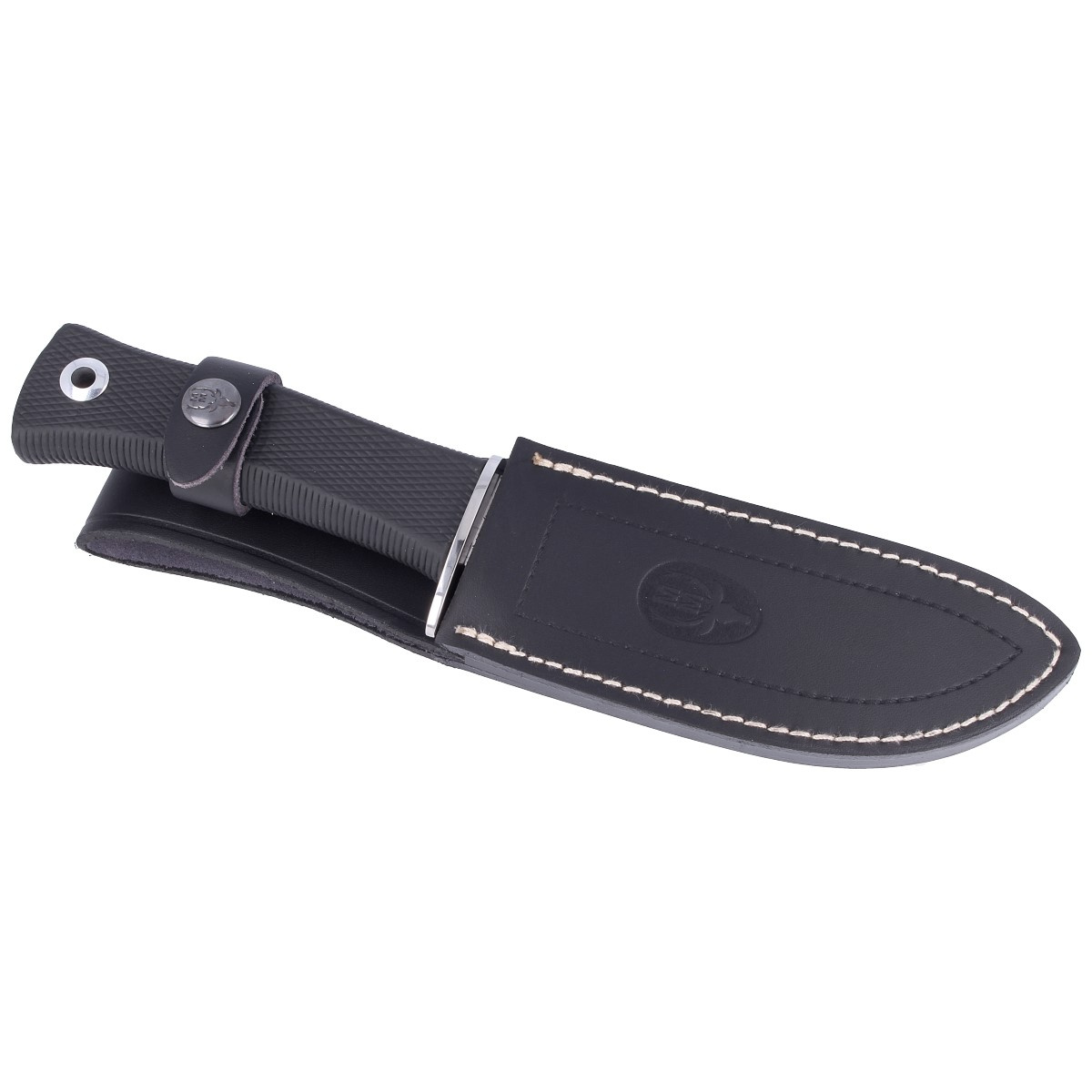Nóż Muela Aborigen-13G Black Rubber, Satin Nitro-42 by Maykol Garcia 3 jpg