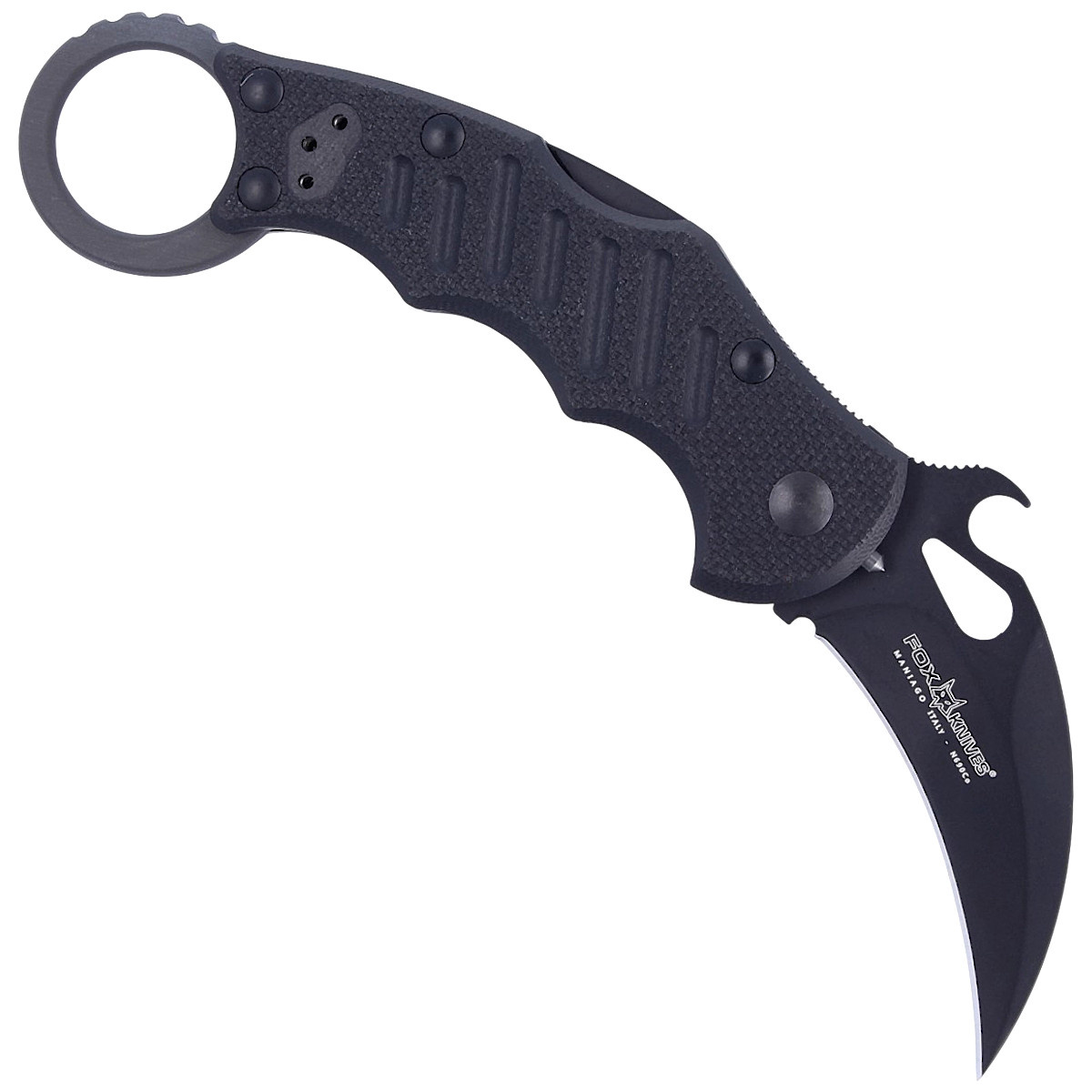 Nóż składany FOX Folding Karambit Emerson Opener G10 Black (FX-599 XT) 3 jpg